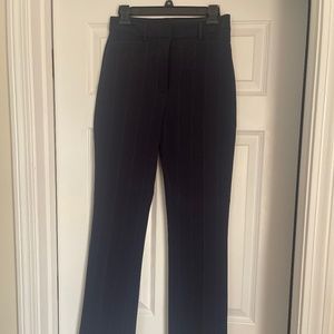 Express Navy Pin Stripe Work Pant